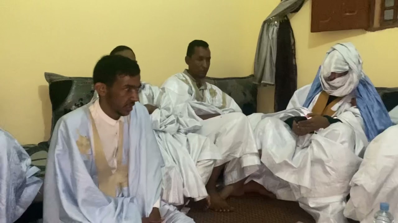 شيخنا الفخامة ولد الشيخ سيدي في تعزية لأهل أحمد دامو