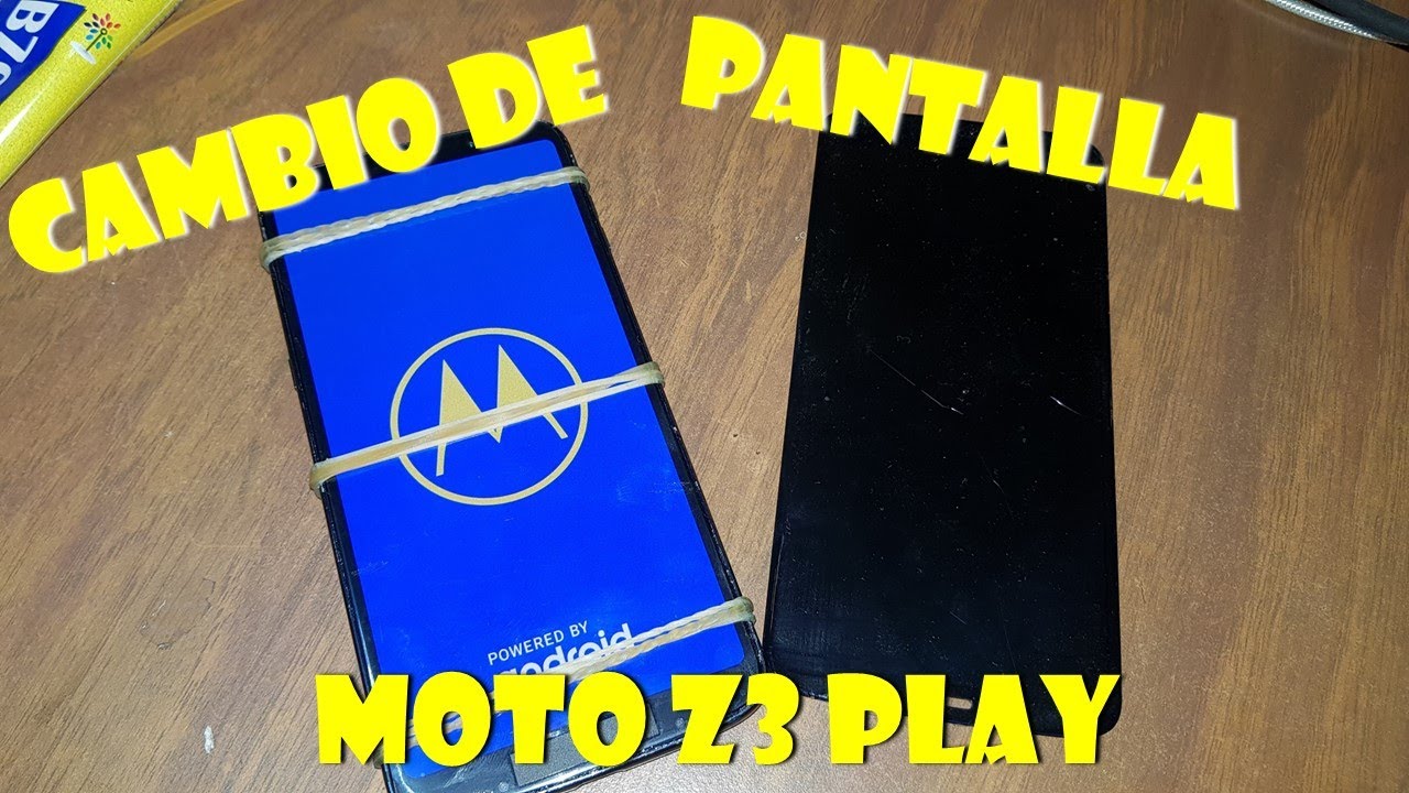 MOTO Z3 PLAY//CAMBIO DE PANTALLA//TECNOCELL