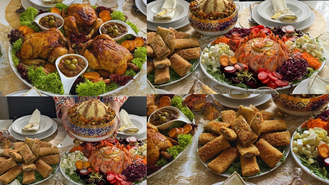 شهيوات هماوية دجاج معمر لذيذ كيحمق😍 سفة بتعليكةرائعة  قنينطات بمذاق جديد رائع 👏 سلطة سهلة بصوص جديد👌