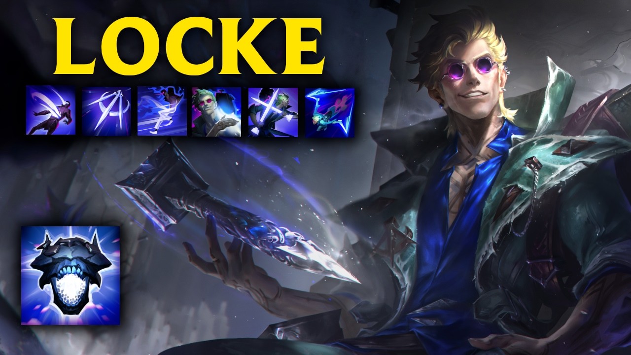 LOCKE - NOWY BOHATER W LEAGUE OF LEGENDS (SKILLE i WYGLĄD)