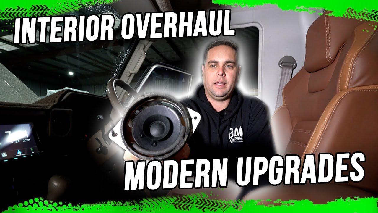 Upgrading This Old-School 1HD-FTE 79 Series Landcruiser with a Complete Interior Overhaul!