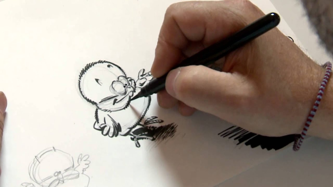 JANRY dessine Poussin 1er
