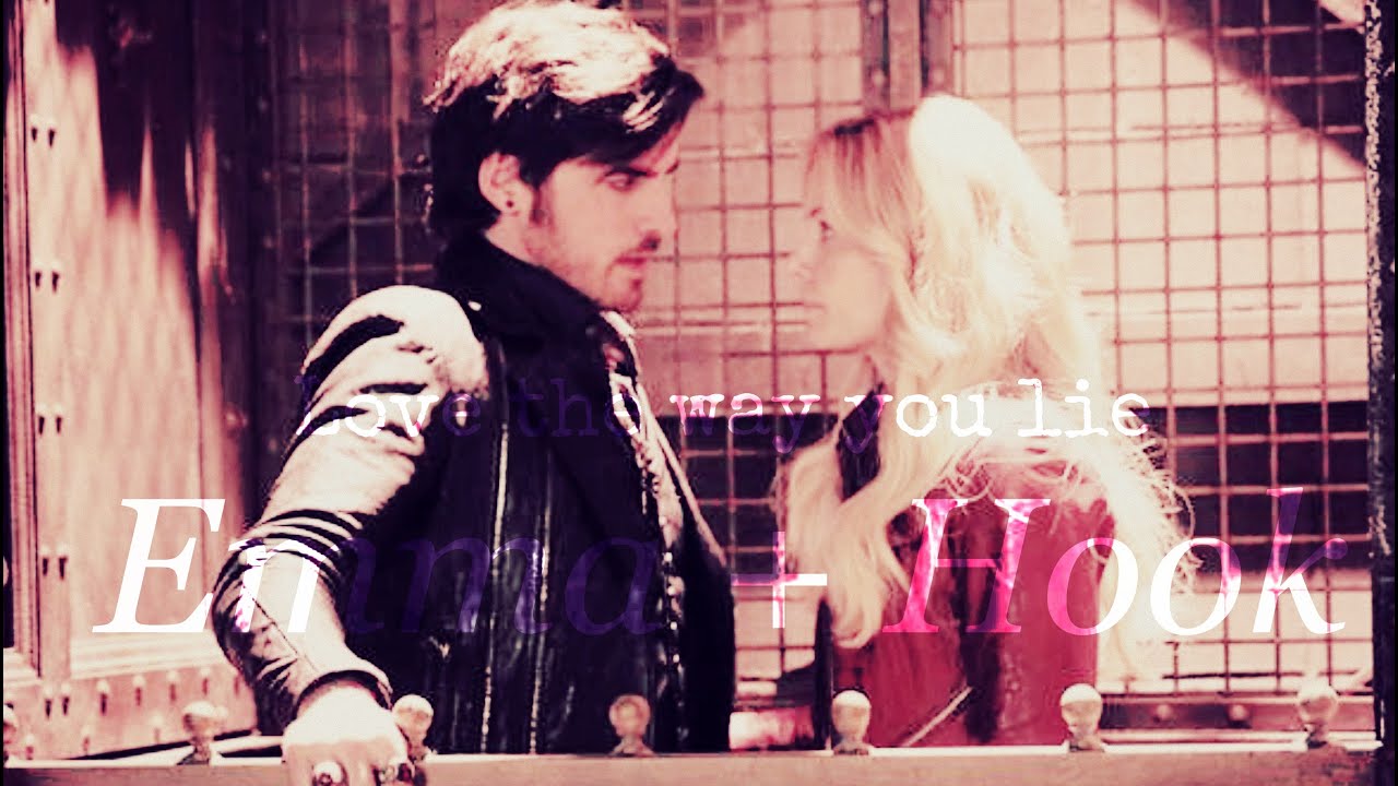 » emma + hook - love the way you lie (+5x20)
