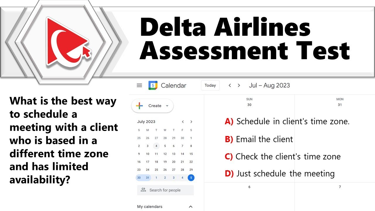 How to Pass DELTA AIRLINES EMPLOYMENT ASSESSMENT TEST - Questions and Answers with Solutions