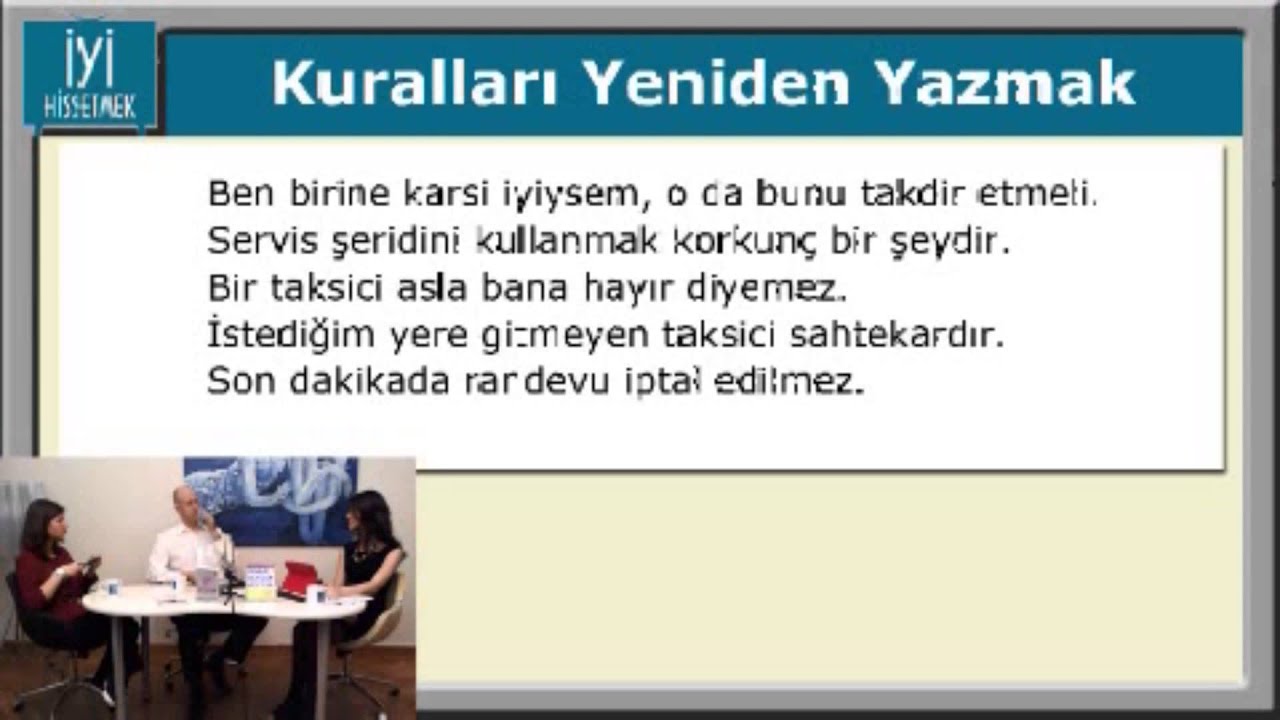 Öfke - www.iyihissetmek.tv - 28 Mart 2013