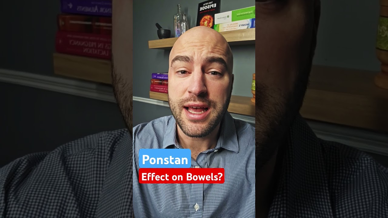 How does Ponstan (Mefenamic Acid) alter bowel movements? #nsaid #sideeffects