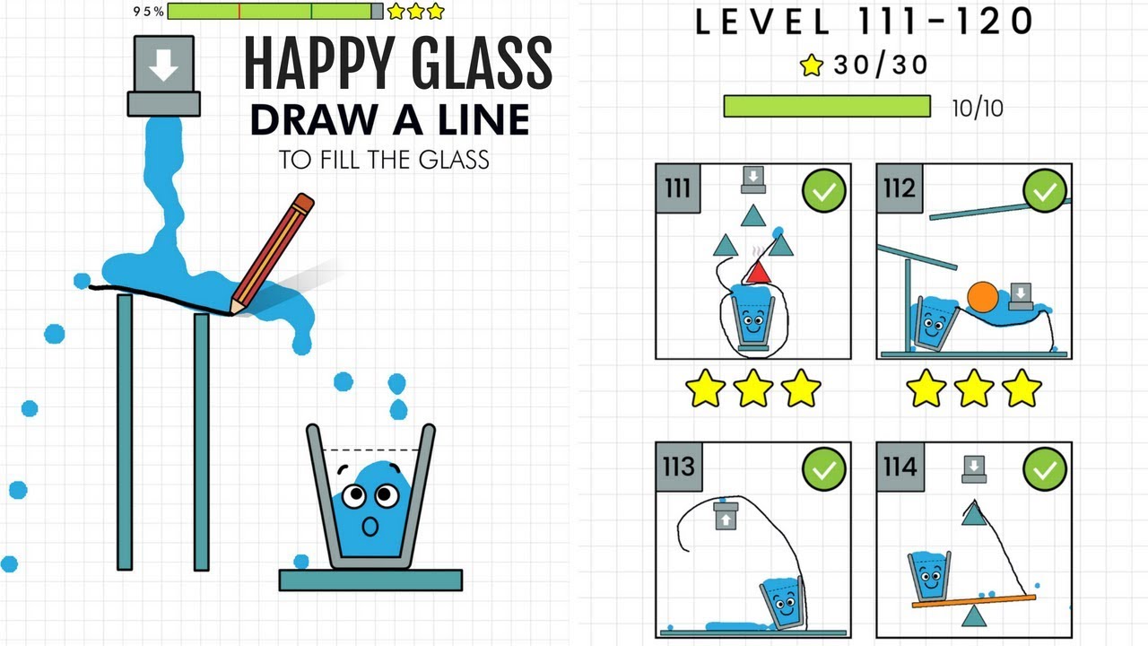 Happy Glass Level 111 to 120