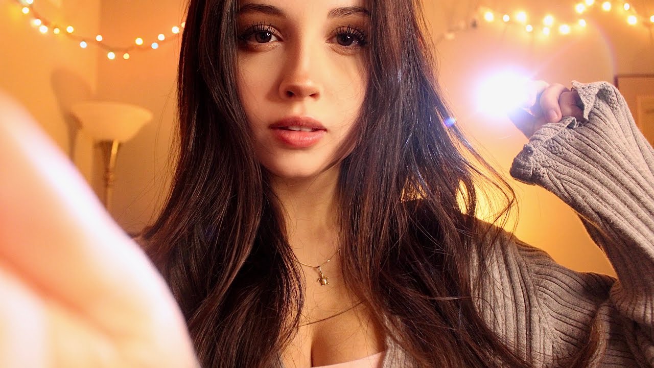 ASMR Face Exam
