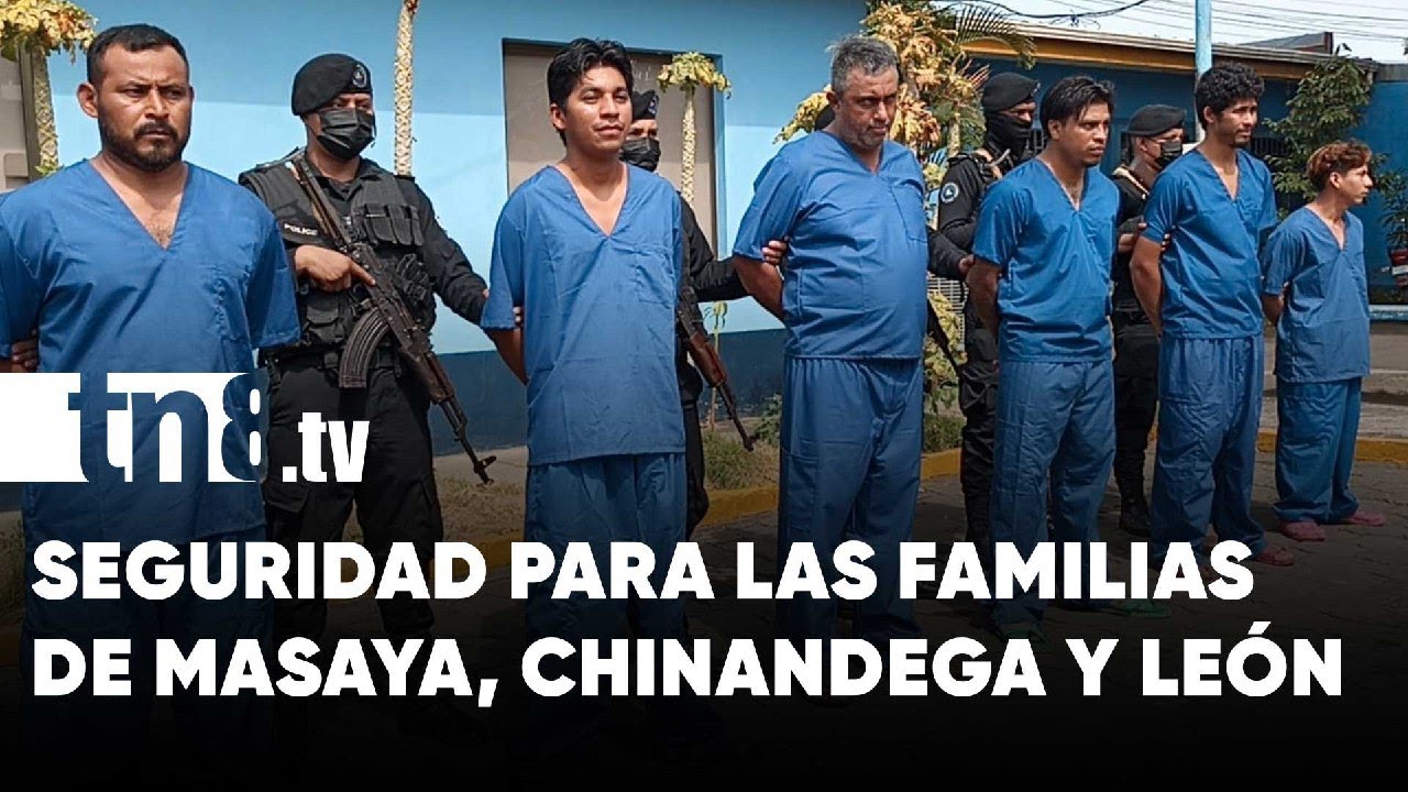 Policía garantiza seguridad a las familias de Chinandega  - Nicaragua