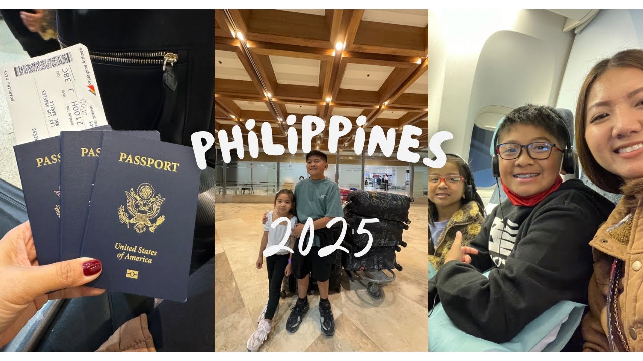 Lax to Manila • Philippines 2025 ✈️🇵🇭