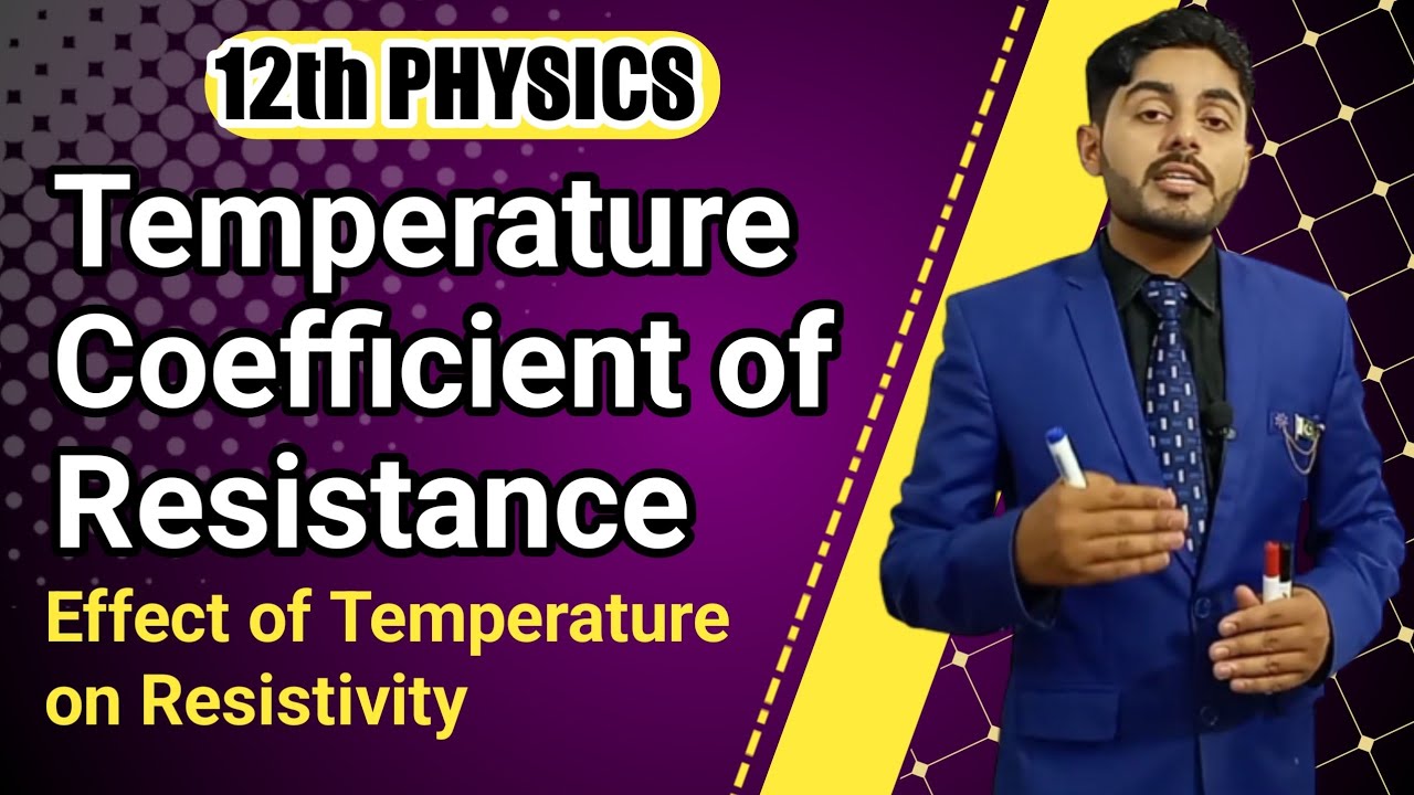 Temperature coefficient of resistance class 12 | Factors affecting resistance class 12