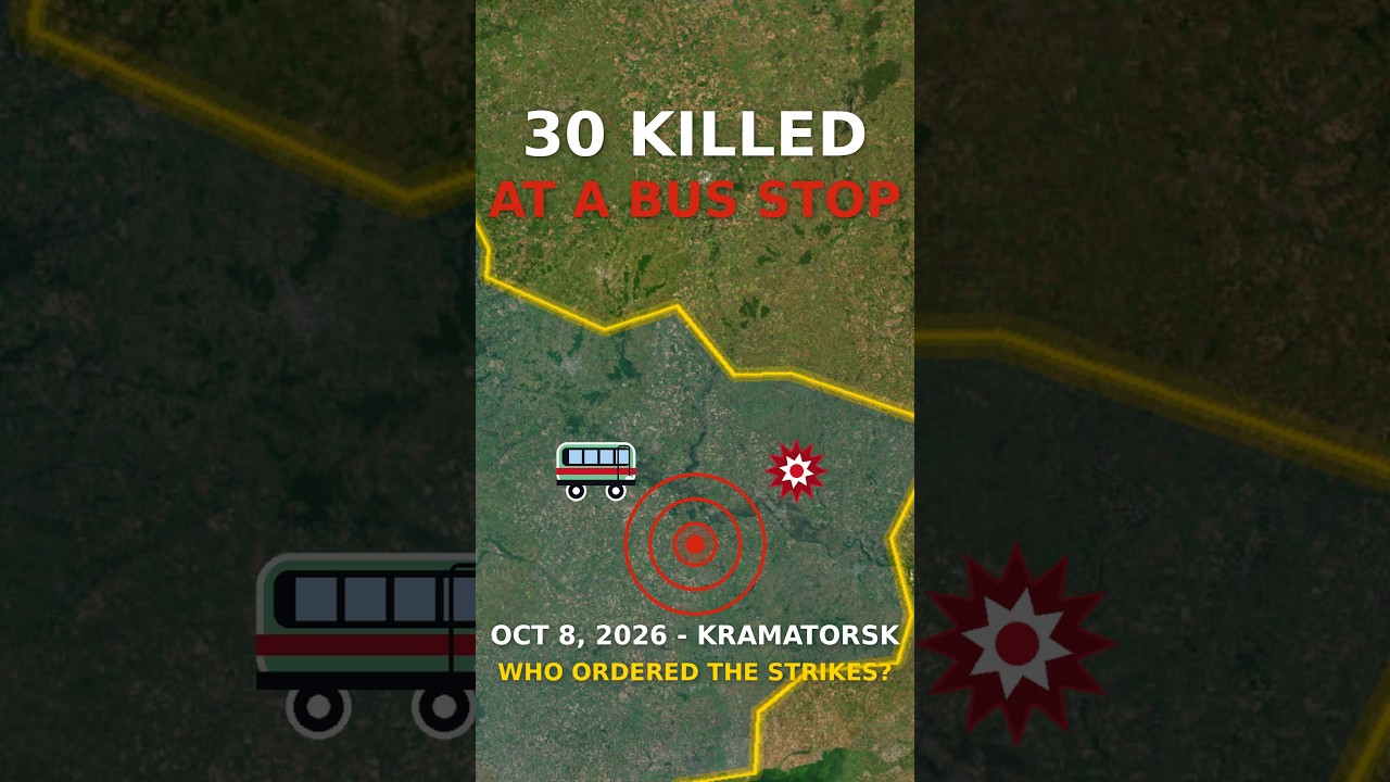 30 Killed at a Bus Stop in Ukraine - Who Ordered the Strikes?