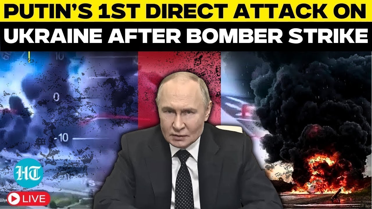 LIVE: Kremlin Reacts to 'Spiderweb' Assault | Putin Sends Warning to Zelensky | Russia Ukraine War