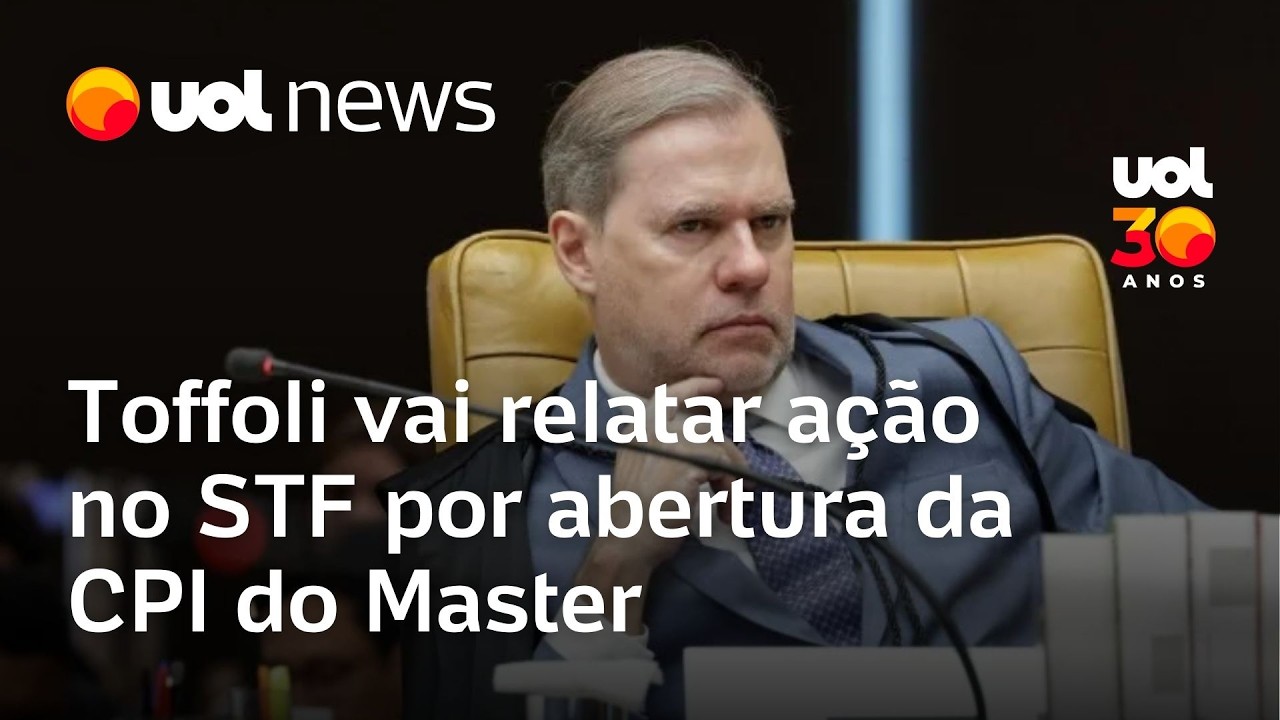 Toffoli é sorteado relator de pedido para Câmara abrir CPI do Banco Master