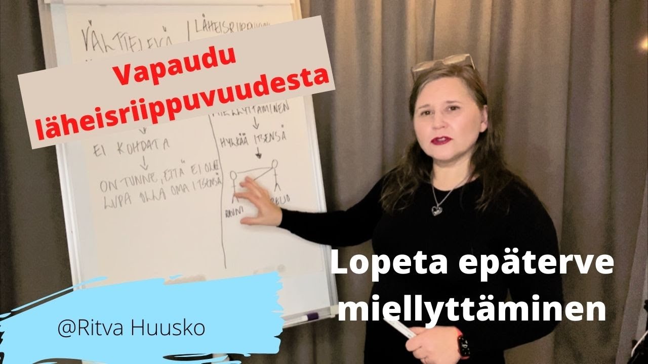 Läheisriippuvuuden muodostuminen ja siitä vapautuminen