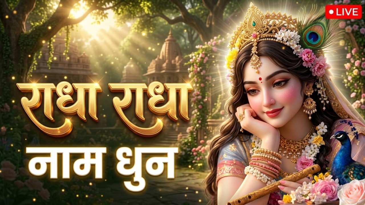 Non-Stop Radha Radha Naam Dhun | LIVE: श्री राधा रानी संकीर्तन