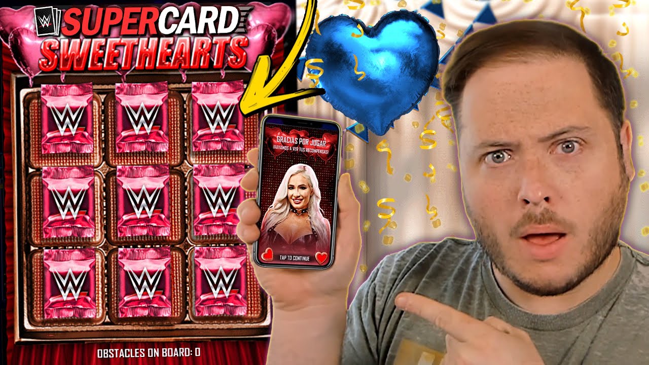PLAYING *NEW* SWEETHEARTS MODE!! AMAZING ROYAL RUMBLE LUCK! | WWE SuperCard Season 7