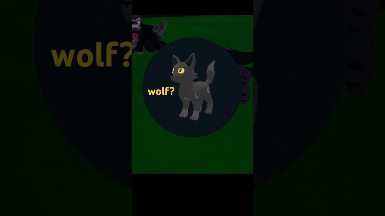 Finding a Dark-Type Wolf in VR Monster Tamer