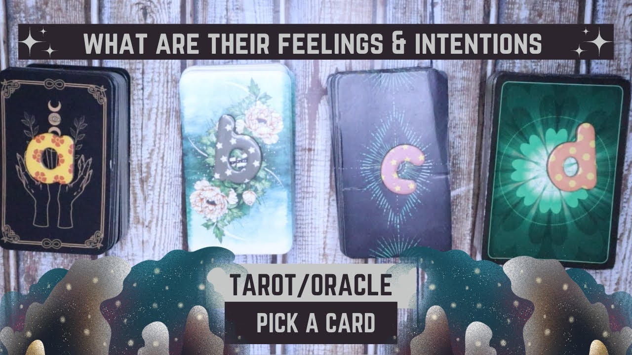 What are their feelings & intentions towards you? - Tarot/Oracle pick a card