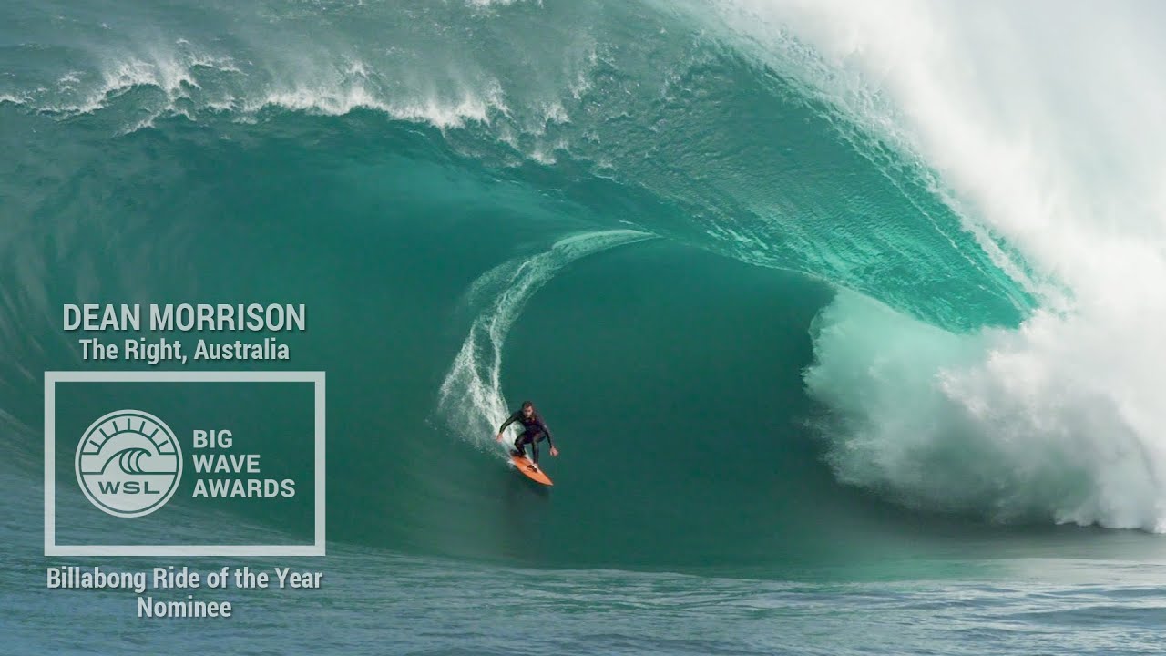 Dean Morrison at The Right - 2015 Billabong Ride of the Year Nominee - WSL Big Wave Awards