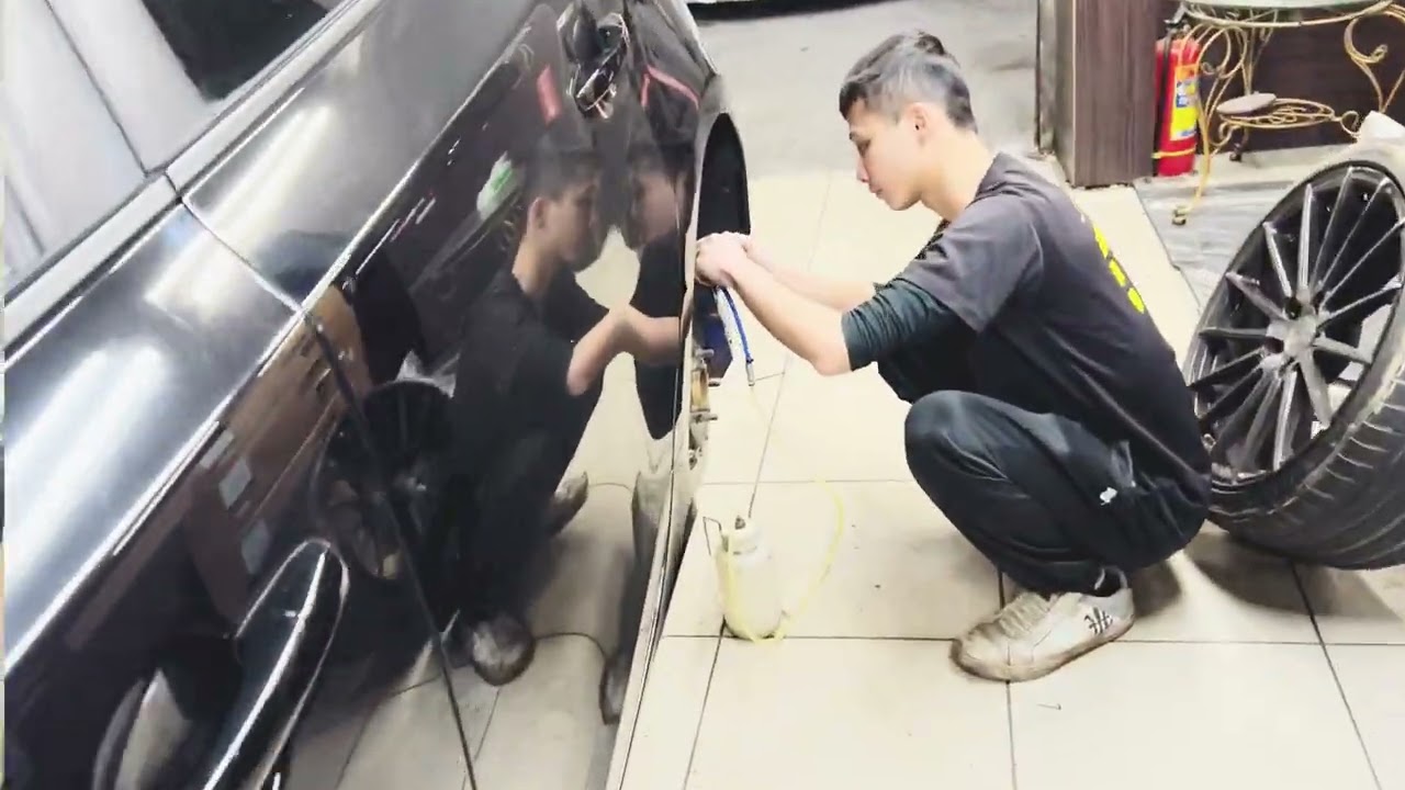 VOLVO V40 改裝後卡鉗拉索式驅動油壓手煞車套件組，改善手煞力道不足解決驗車困擾