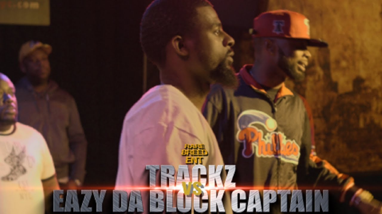 EAZY DA BLOCK CAPTAIN VS TRACKZ RAP BATTLE - RBE