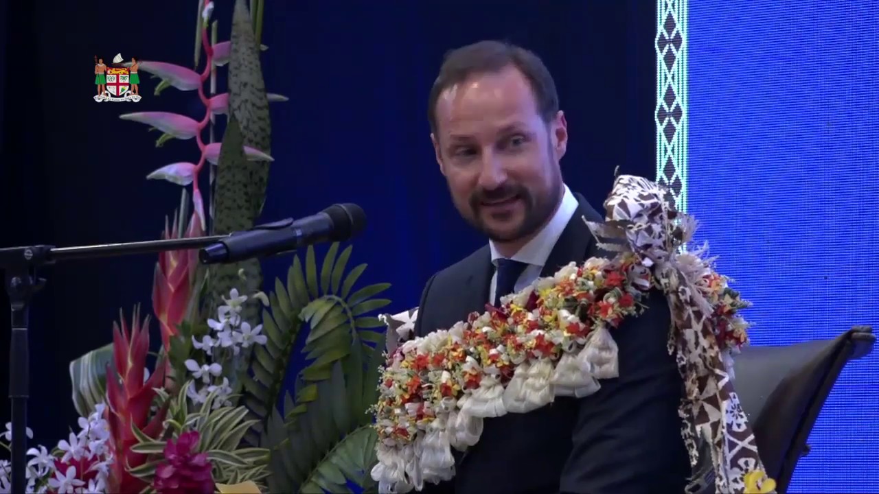 Traditional Ceremony of Welcome for His Royal Highness Haakon Magnus The Crown Prince of Norway.