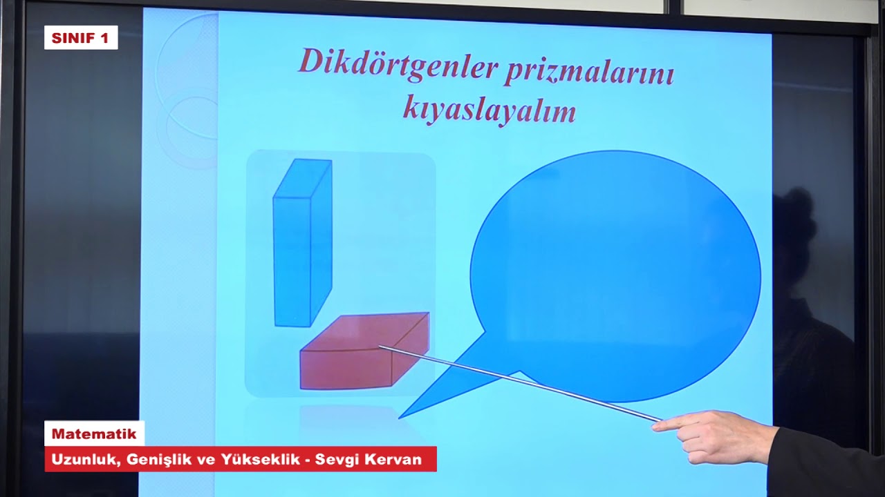 T1201 Matematik Uzunluk, Genişlik ve Y&uuml;kseklik Sevgi Kervan
