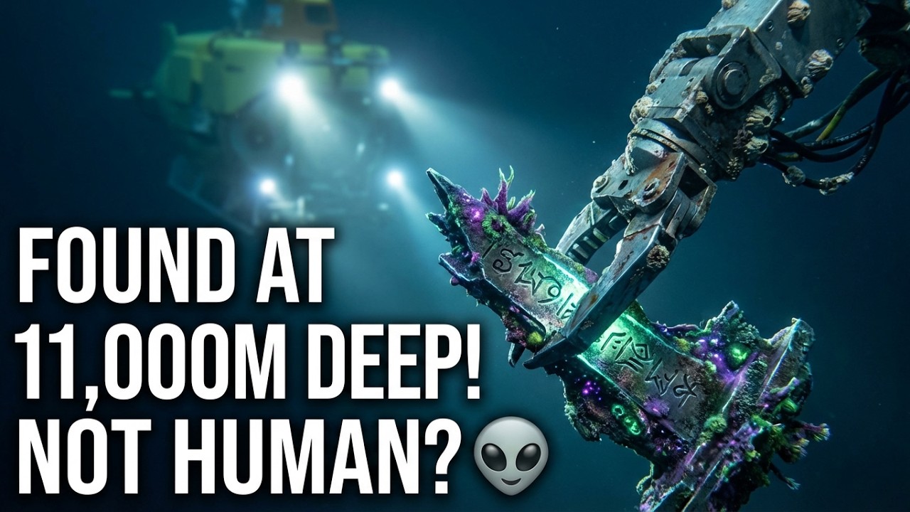 I Recovered a Sunken UFO from the Mariana Trench! 🛸🌊 (Unbelievable ASMR)