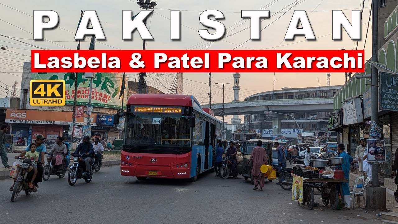 Lasbela & Patel Para Walking Tour in Karachi, Pakistan | Full Mooni Vlogs | 4K UHD