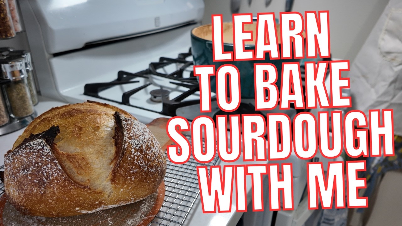 Make sourdough with me! It's easier than you think 🍞