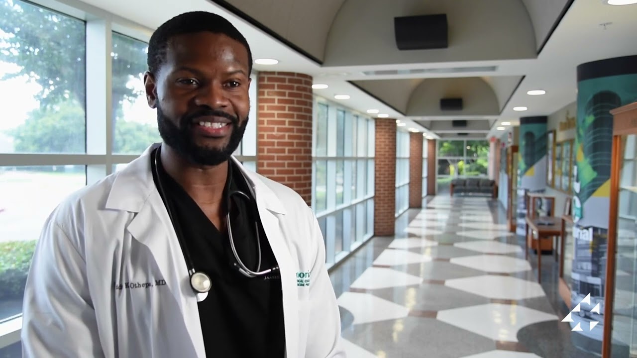 Learn about a resident physician's average day from Dr. Eugide Othepa