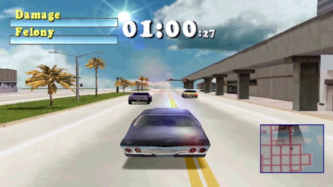 Driver 1 Walkthrough: Mission 01 - The Bank Job