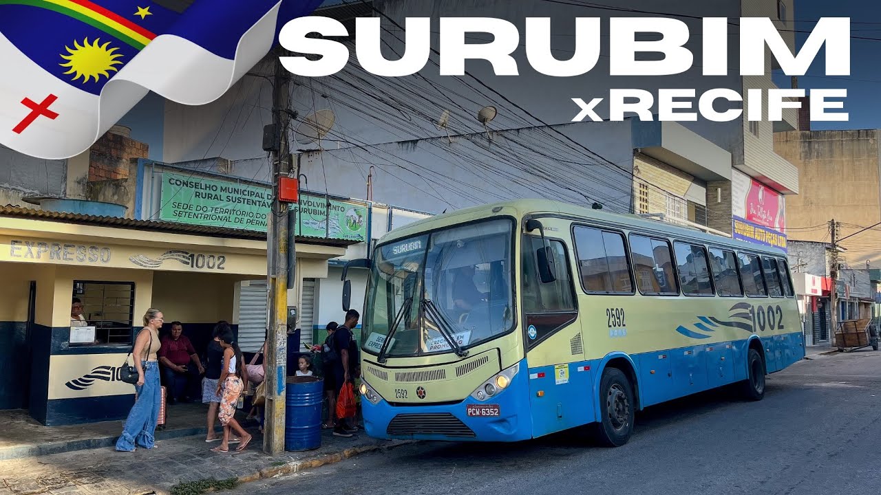 SURUBIM para RECIFE com a Expresso 1002 no horário SEMI-EXPRESSO