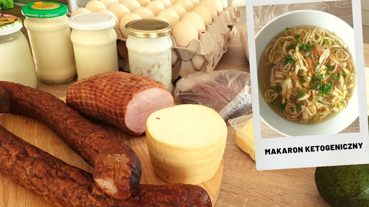 Co warto kupić lokalnie będąc na diecie keto? Plus przepis na keto makaron do zupy.