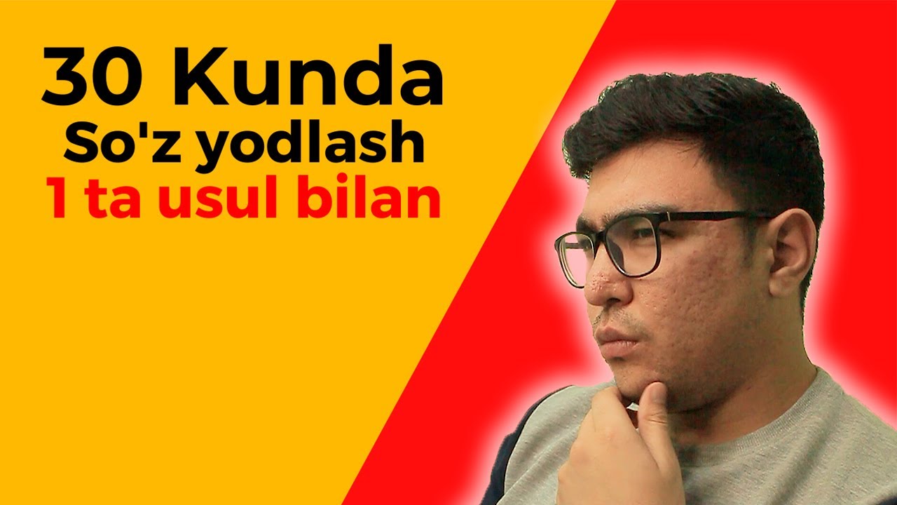 ingliz tilida SO'Z YODLASH texnikasi | AKTIV va PASSIV lug'atni rivojlantirish