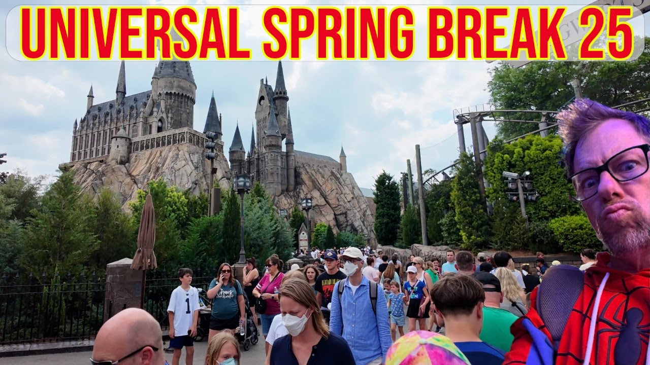 Spring Break Crowds at Universal: You Won't Believe THIS!