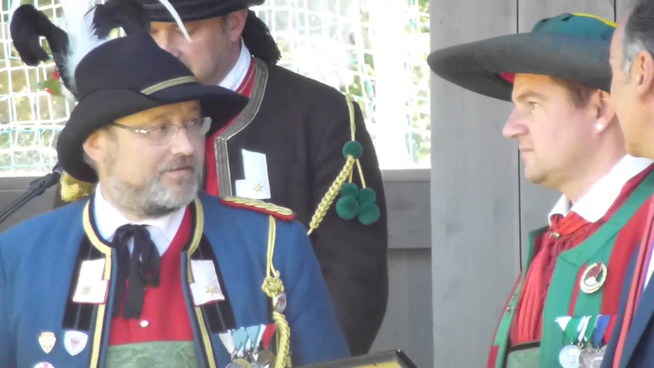 Schützenfest  2016 in Sillian - Begrüßung und Ehrungen