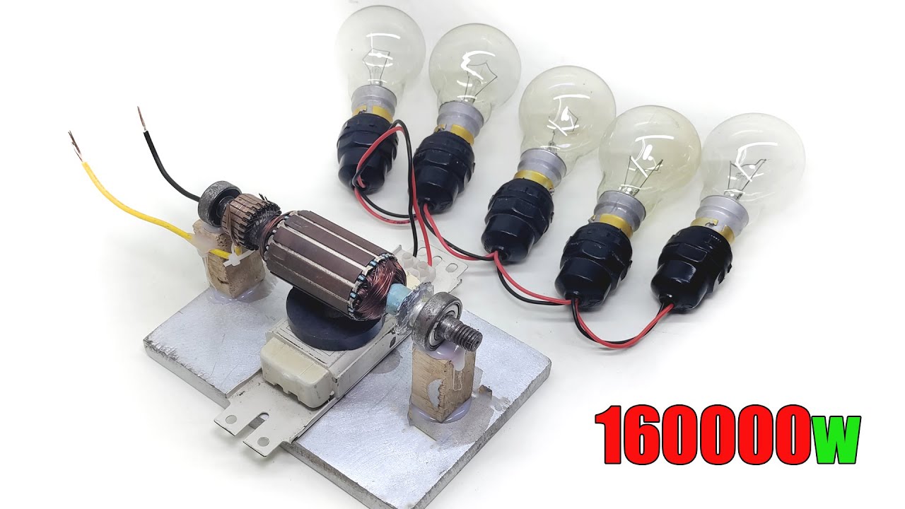 Free Energy Generator Electronic Ideas At Home Using Simple Materials