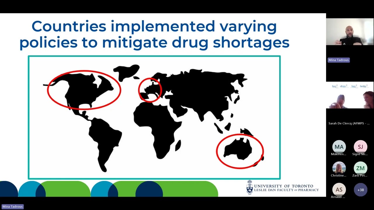 Webinar: First step in a Journey. Developing a National At Risk Medicine List