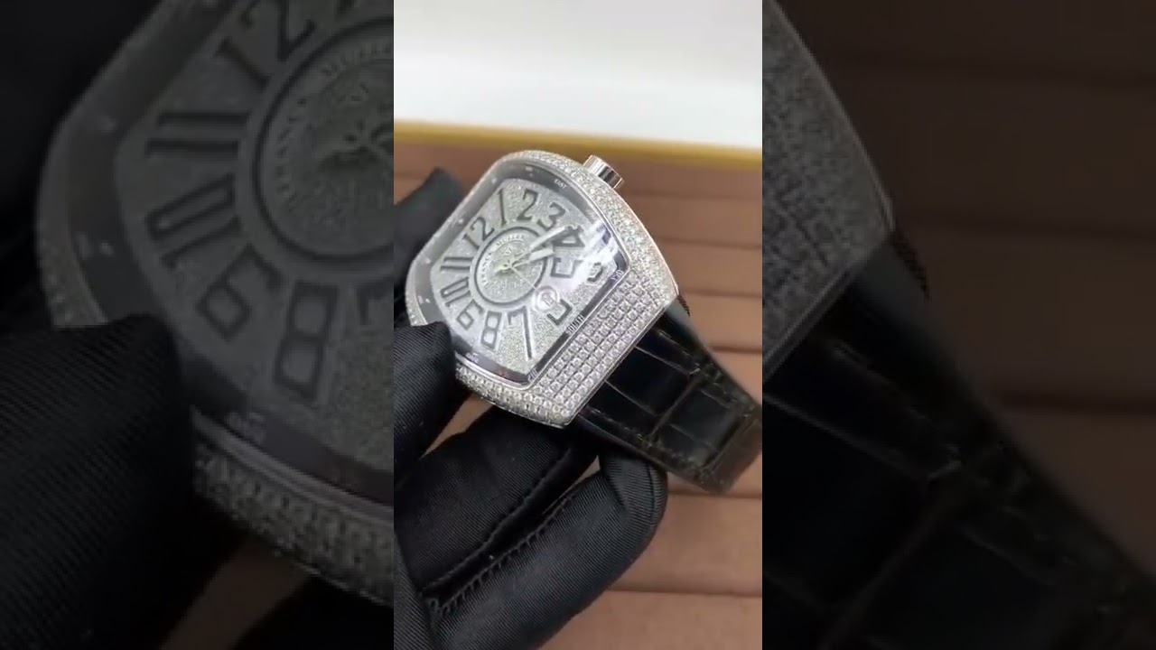 FRANCK MULLER V45 FULL DIAMOND CUSTOM