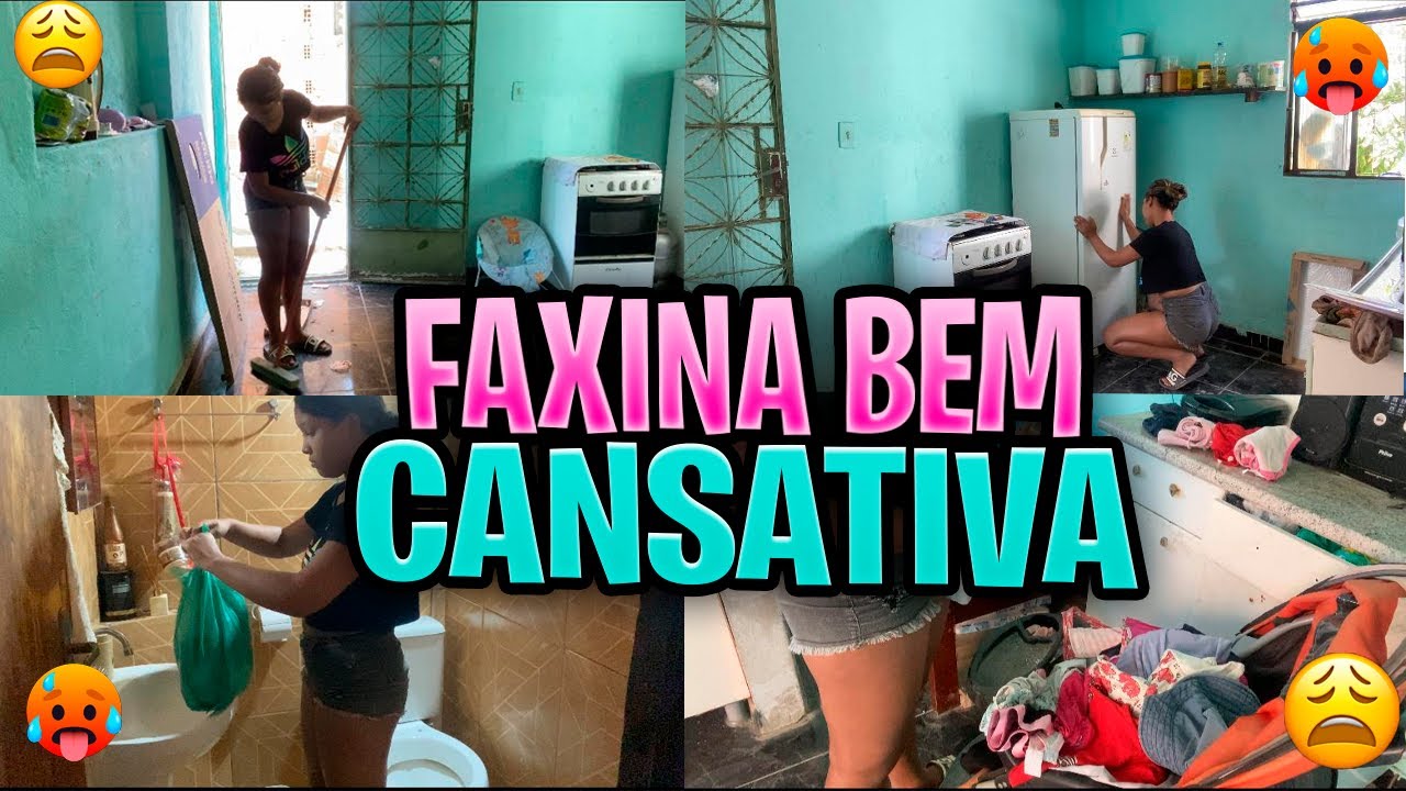 FAXINA BEM CANSATIVA ESTAVA UM NOJO 🤮 🤢
