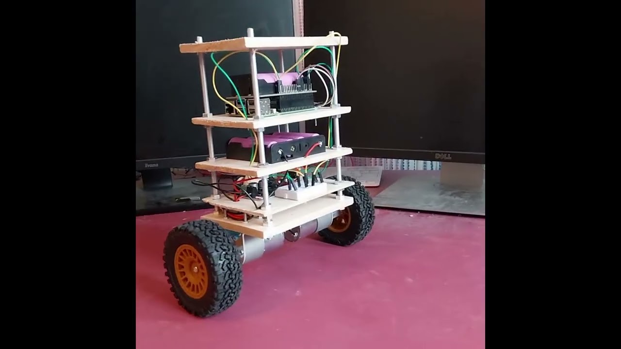 My robot balancing for 8 minutes