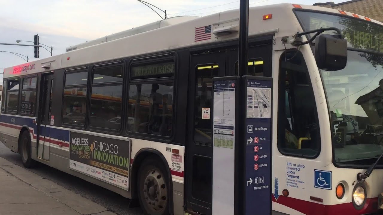 CTA 2000 Nova Bus LFS 6705 on Rt 78 Montrose