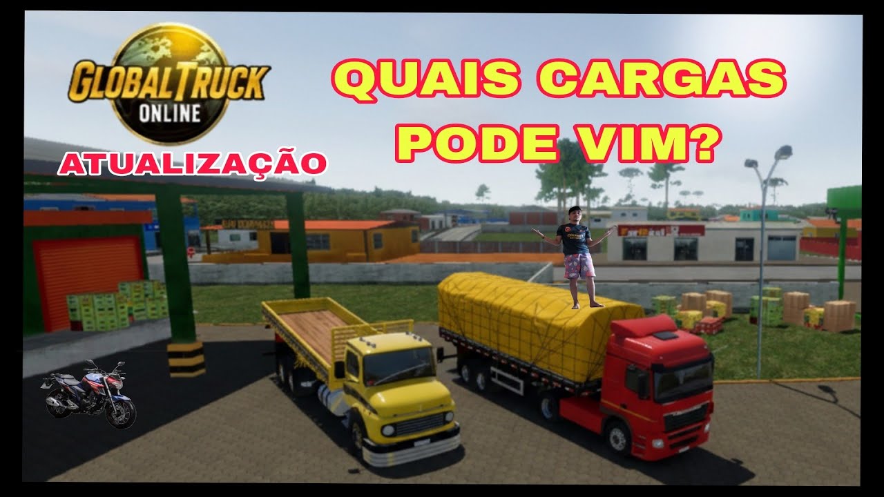 Novas cargas (Global truck online) #atualização #games #caminhão 