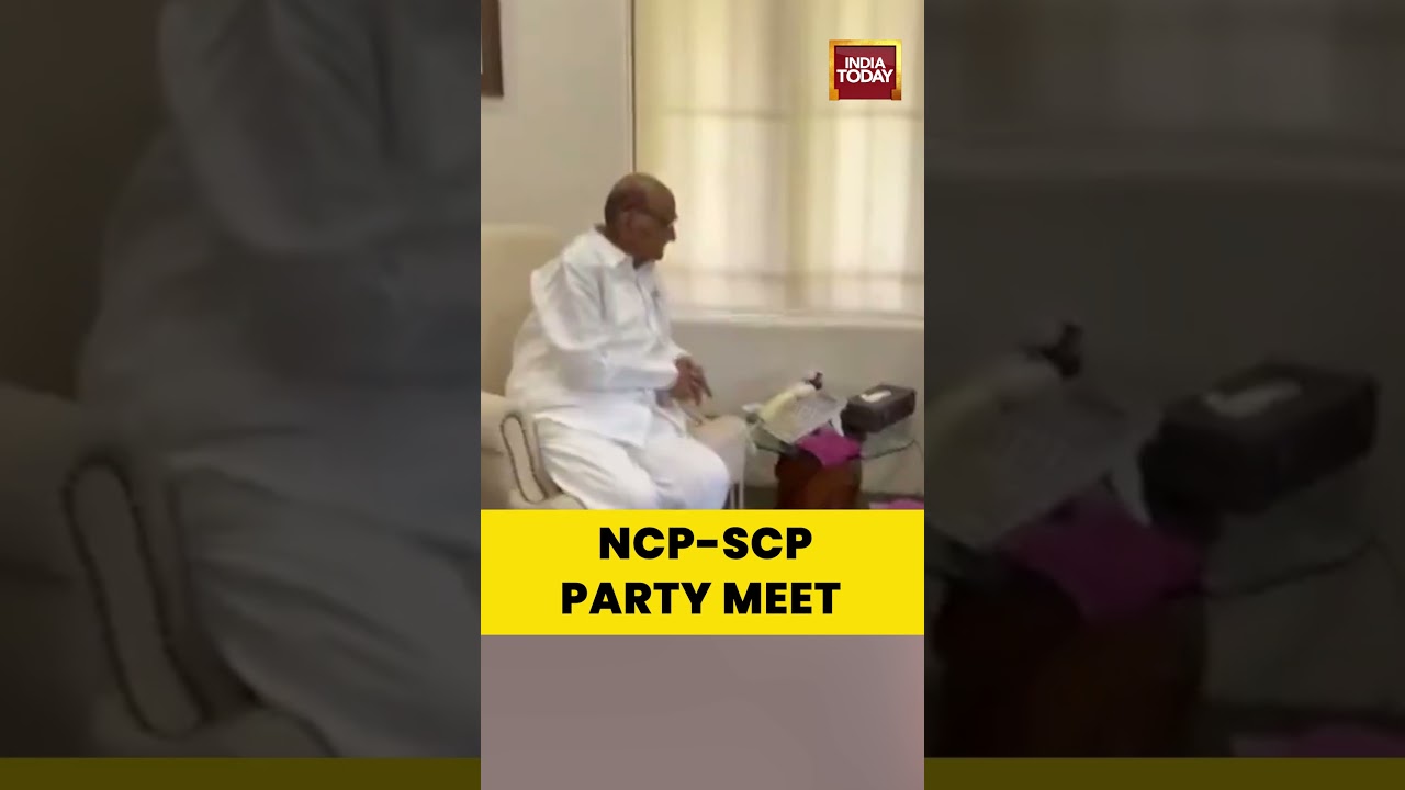 NCP-SCP Leaders in Closed-Door Meeting at Sharad Pawar's Baramati Residence Amid Merger Speculation