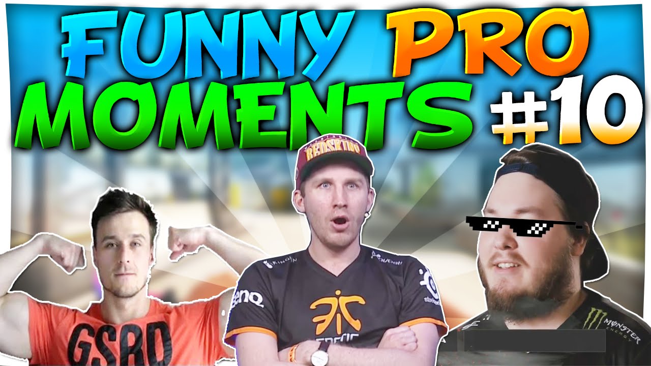CS:GO - FUNNIEST PRO MOMENTS #10 FT. pashaBiceps, olofmeister, Hiko & More!