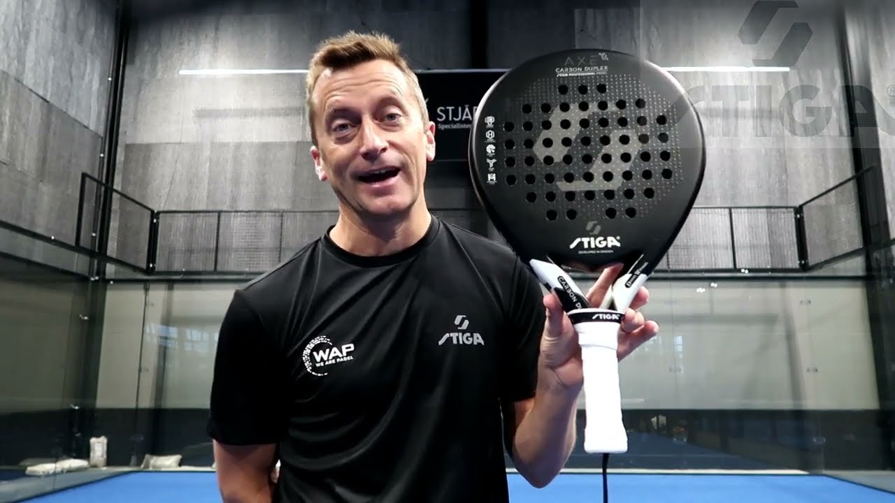 Testing Padel Racket STIGA AXE, Daniel Dios