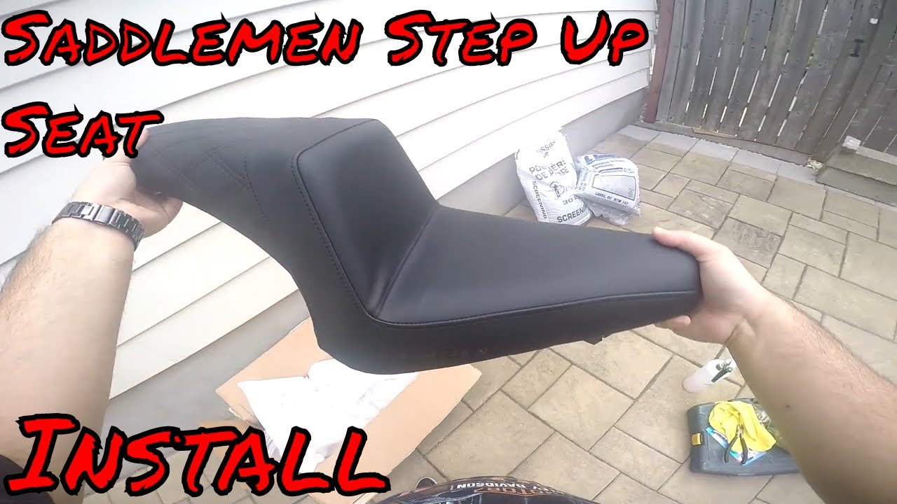 YAMAHA BOLT SADDLEMEN STEP UP SEAT INSTALL