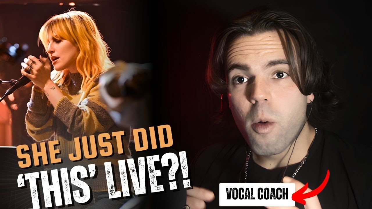 Vocal Coach Reacts to Hayley Williams – True Believer (LIVE)